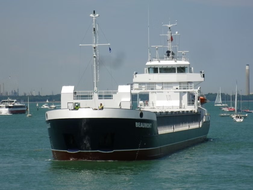 Expected Arrival: BEAUMONT at Ayr Harbour Entrance Berth 1