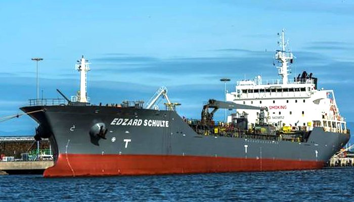 Ship Expected: EDZARD SCHULTE      for Forth Kinghorn/Buckhaven Anchorage 