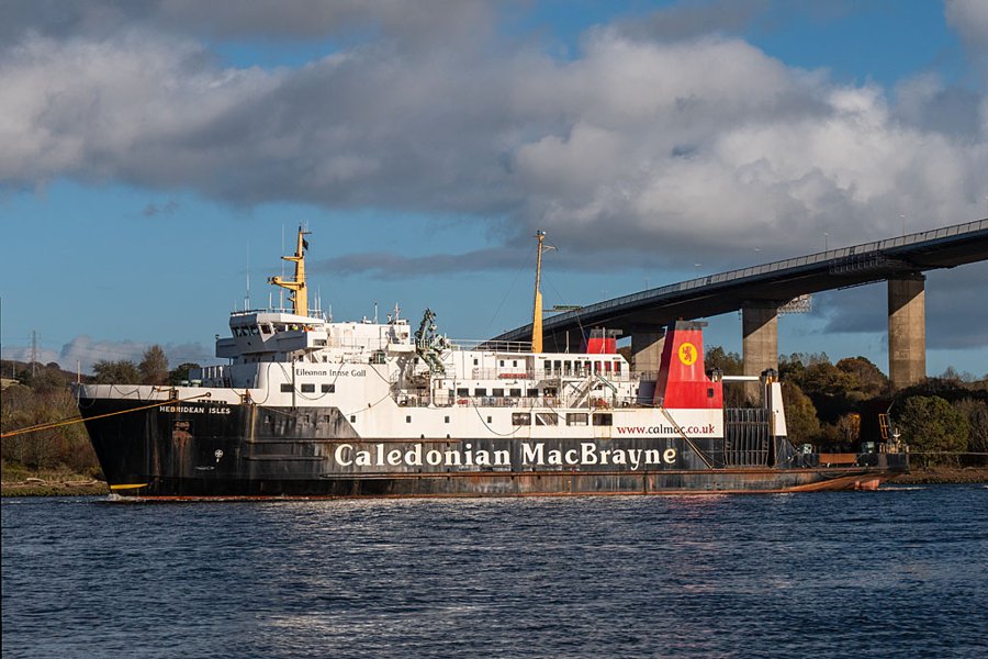 Hebridean Isles farewell to the Clyde 