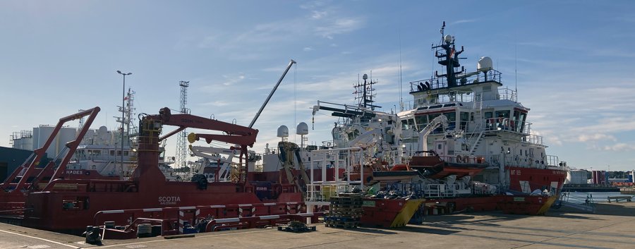 Currently transiting through the North Channel