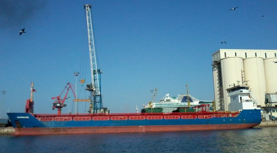 Currently transiting Irish Sea - EEMS RIVER