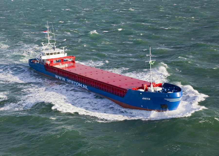 East British Isles Map: Inbound for Seaham circa 12/12/2025 - ANITA