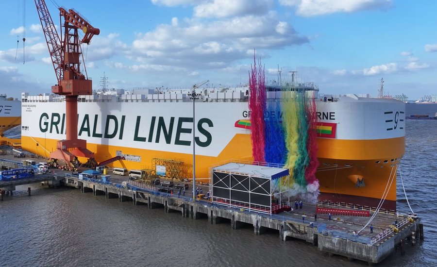 Currently docked Southampton on her Maiden Voyage: GRANDE MELBOURNE