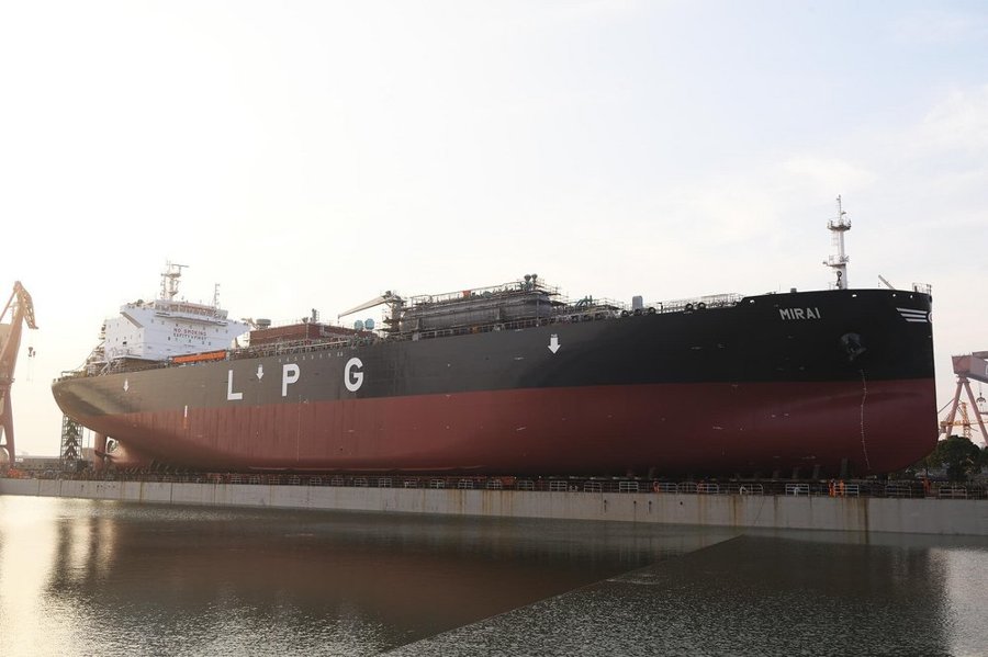 Ship Expected: MIRAI for Forth Braefoot Terminal 