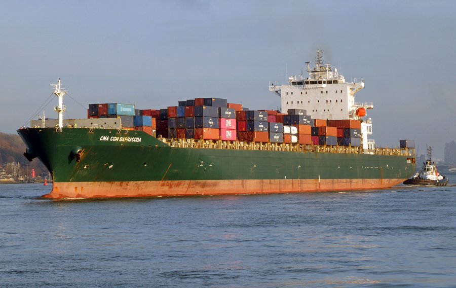 And ANOTHER for Felixstowe: Currently in English Channel: CMA CGM BARRACUDA