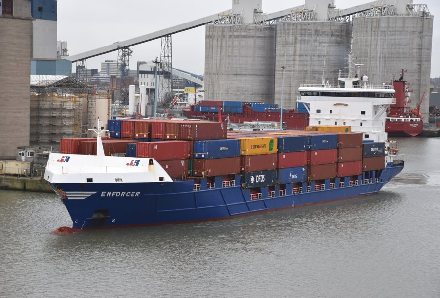 Expected Arrival: ENFORCER at Greenock Ocean Terminal