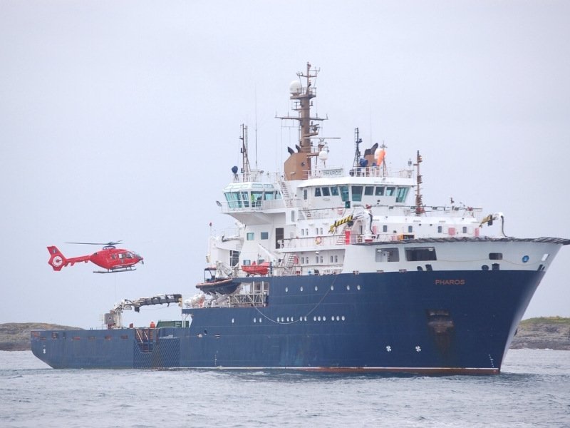 Expected Arrival: PHAROS at Greenock JWD Dales Repair Quay