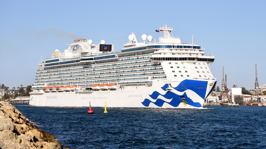 Expected Arrival: MAJESTIC PRINCESS at Greenock Ocean Terminal