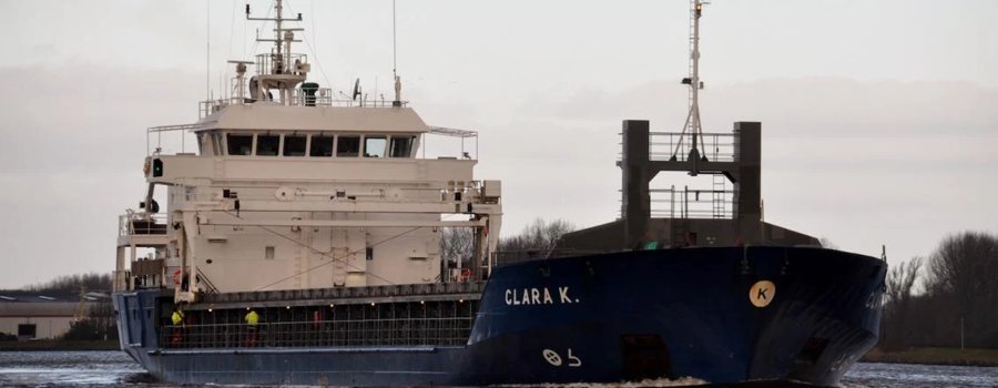 Expected Arrival: CLARA K              at Glasgow Riverside Quay