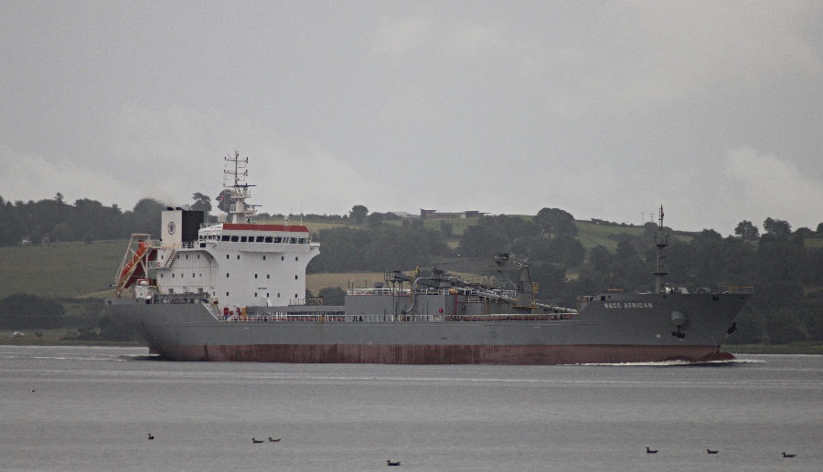 Expected Arrival: NACC AFRICAN at Glasgow King George V Dock