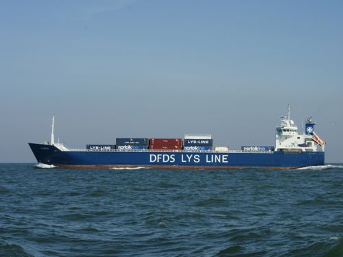 Ship Expected: LYSBRIS SEAWAYS for Greenock Ocean Terminal 