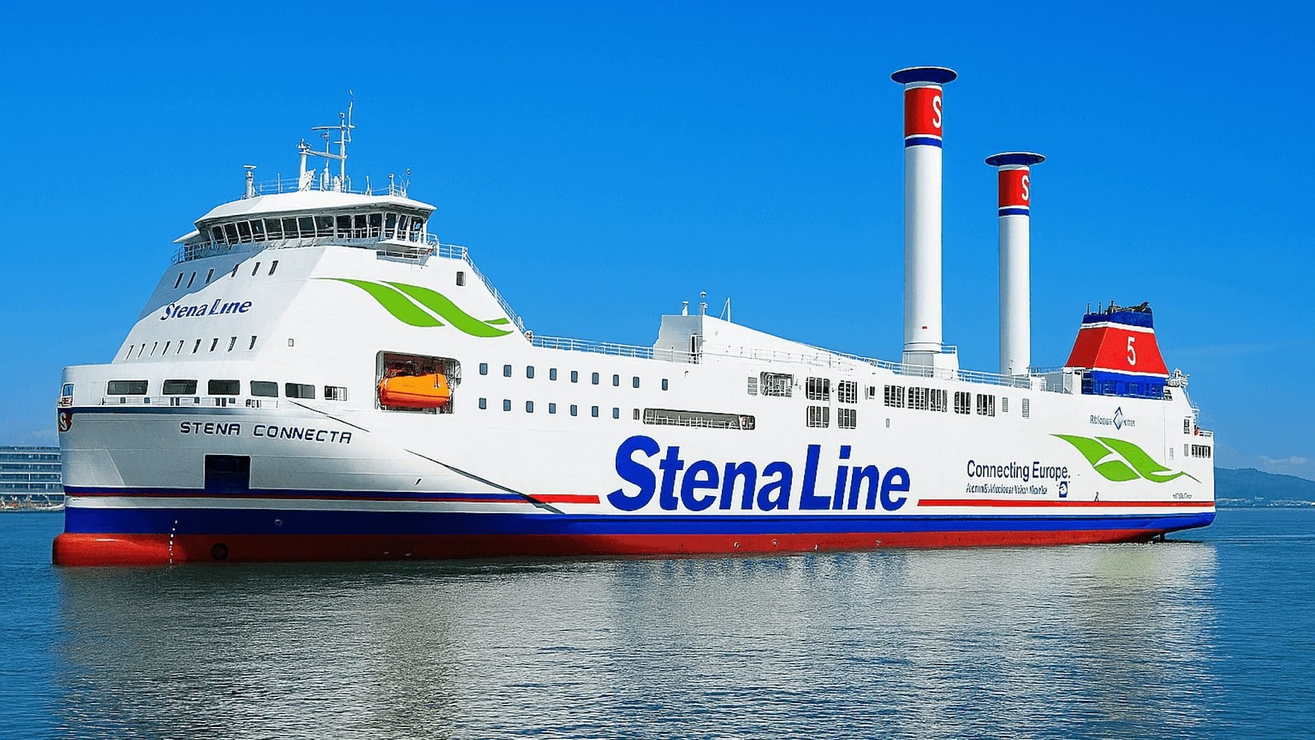  Scottish West Coast - STENA CONNECTA transiting North Channel at Belfast