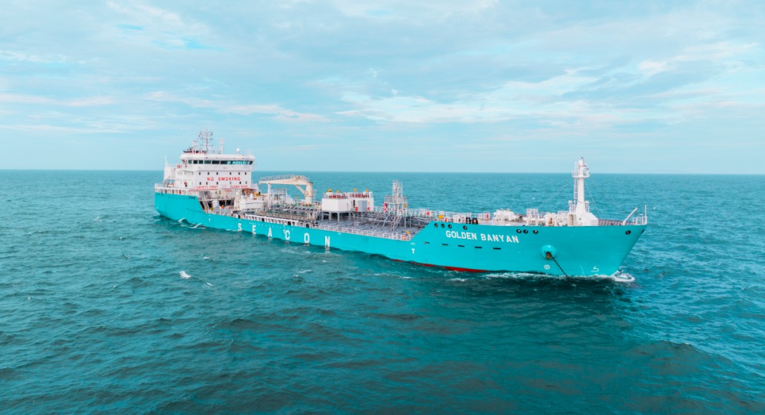 Transit: GOLDEN BANYAN entering English South Coast at The Dover Strait