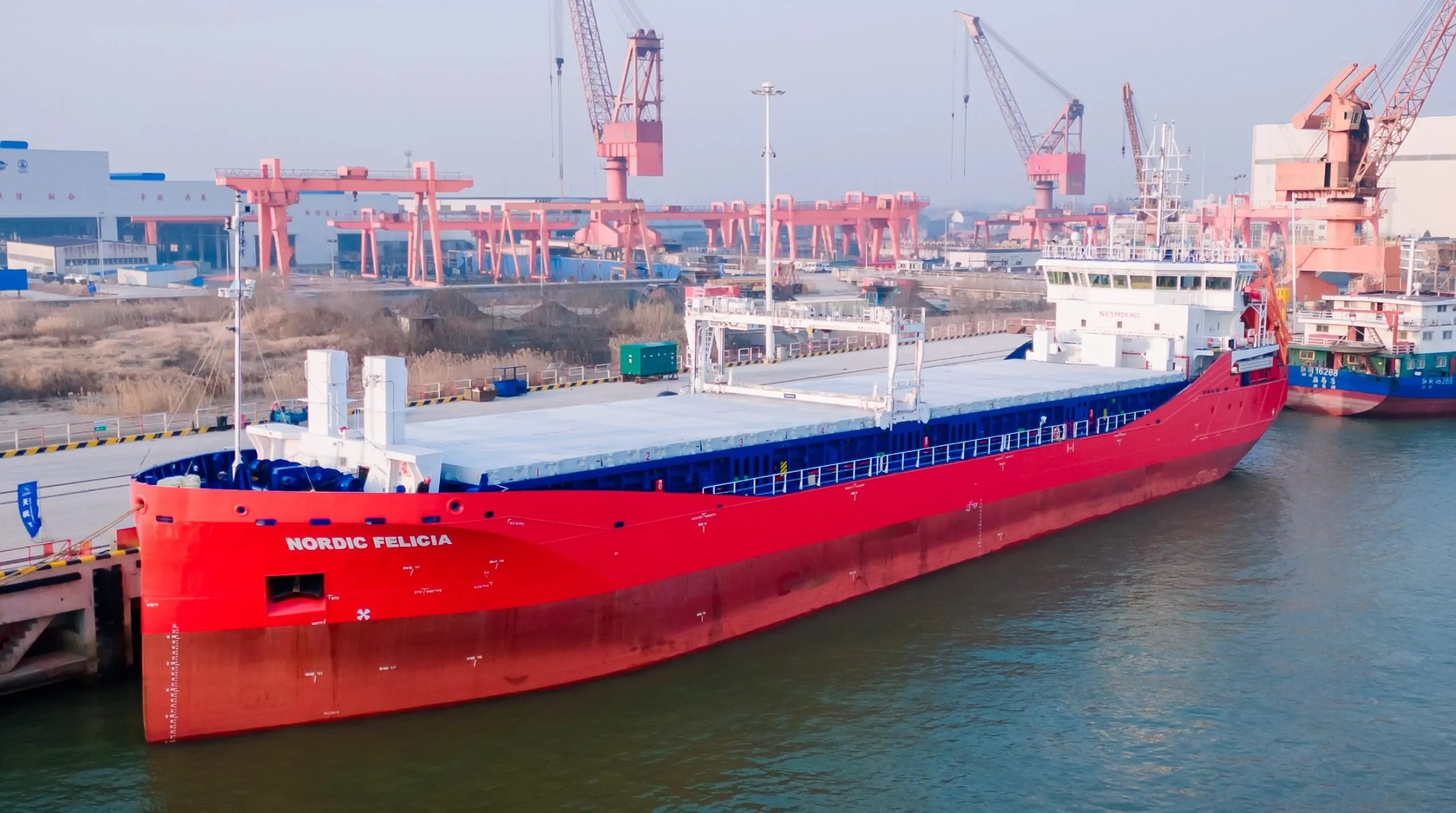  Irish Sea - NORDIC FELICIA       transiting North Channel Belfast