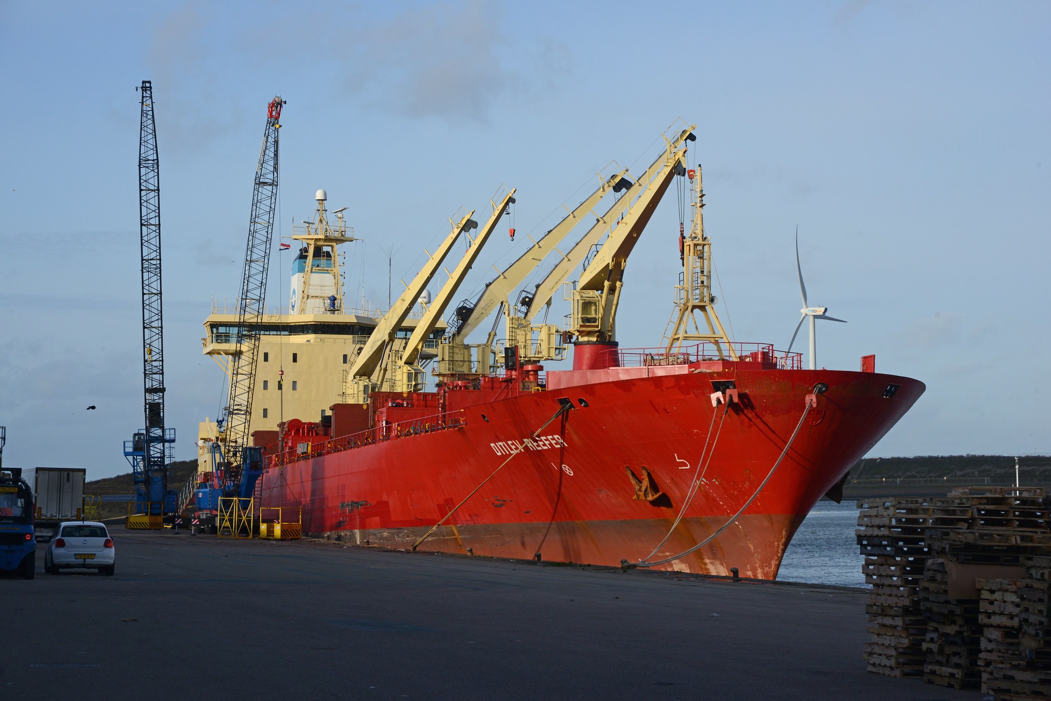 Transit: DITLEV entering English South Coast at The Dover Strait