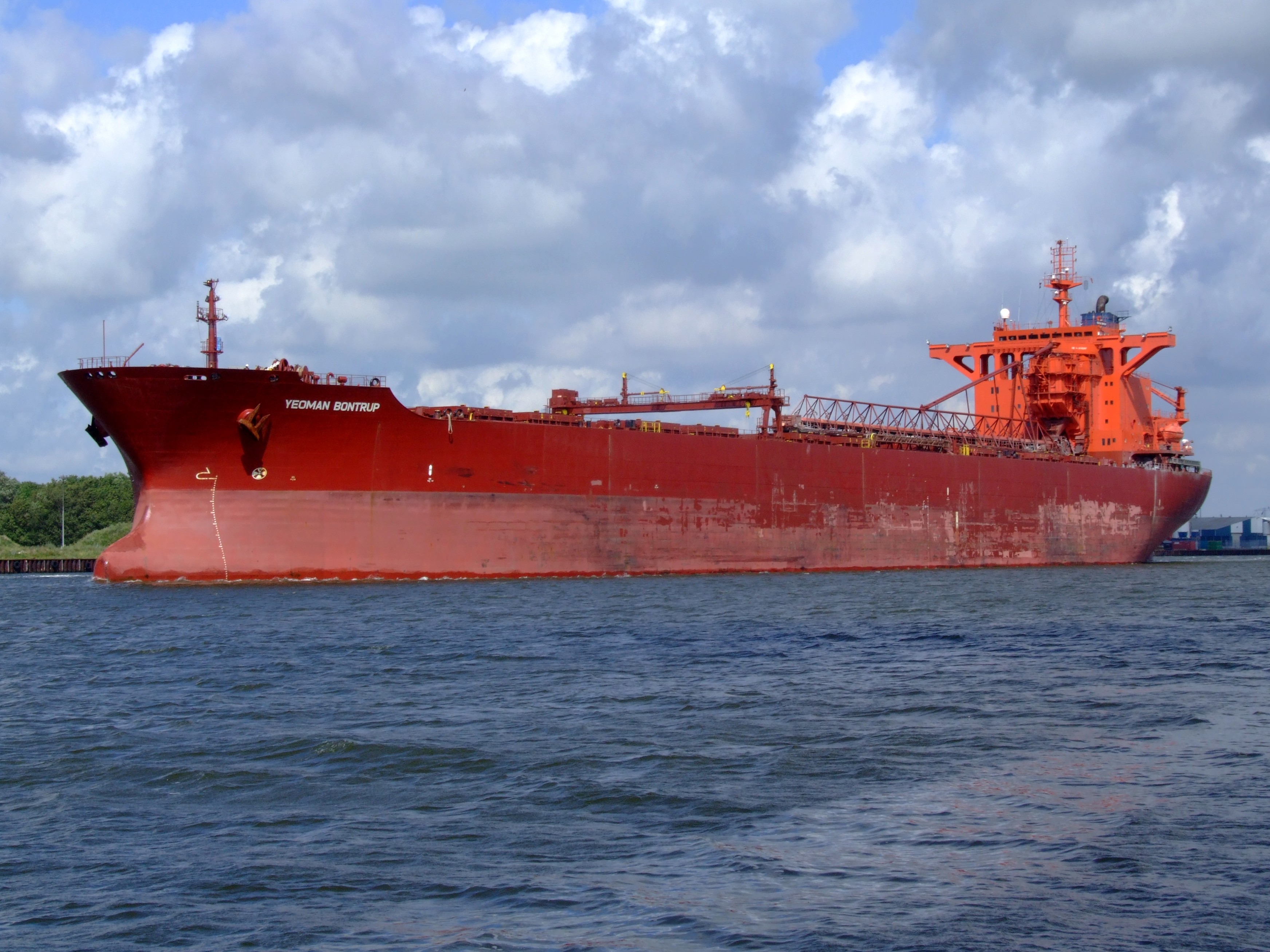 Transit: YEOMAN BONTRUP       entering Scottish East Coast at Aberdeen to Dornoch Firth Coast