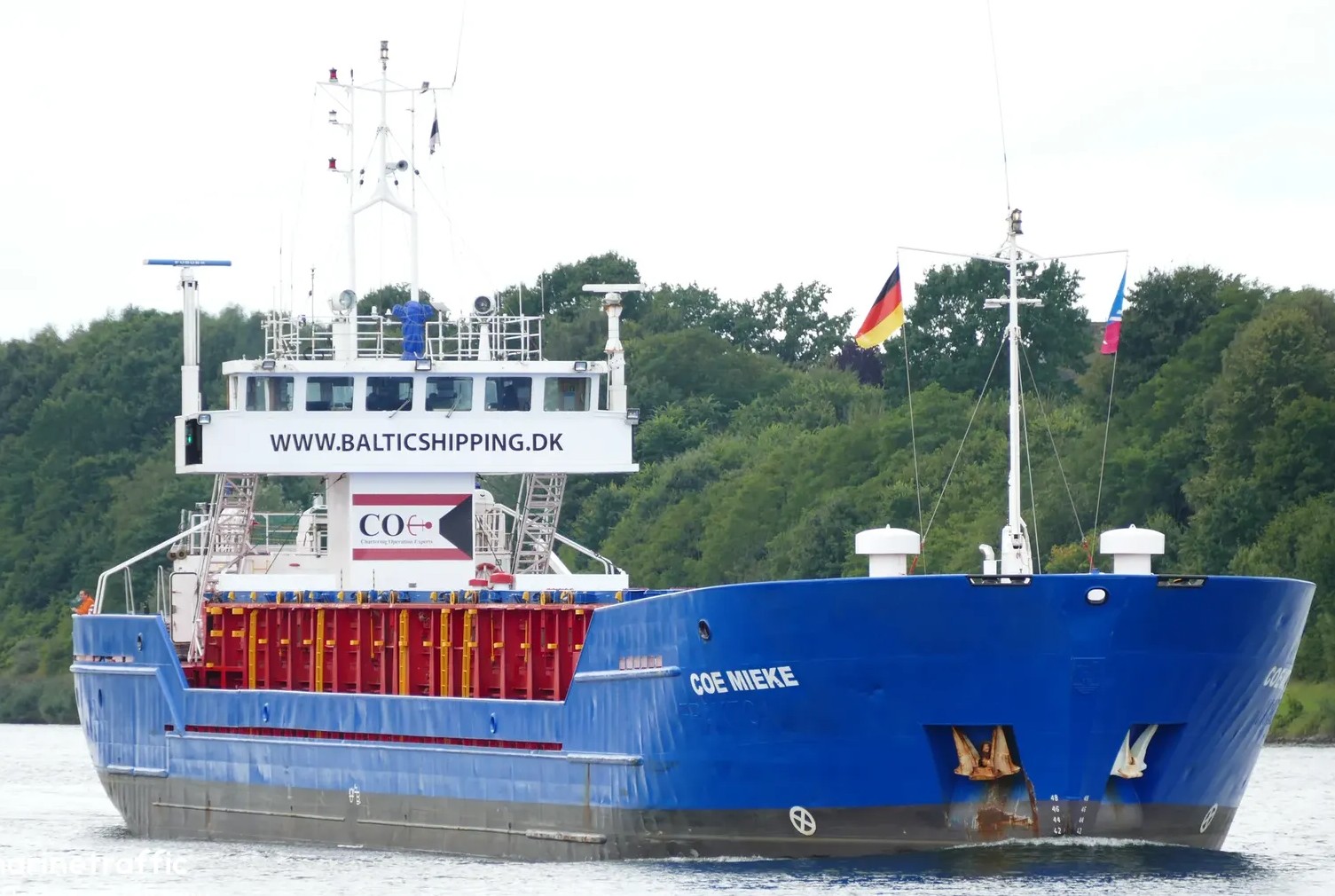 MMSI/Flag Record Updated: COE MIEKE
