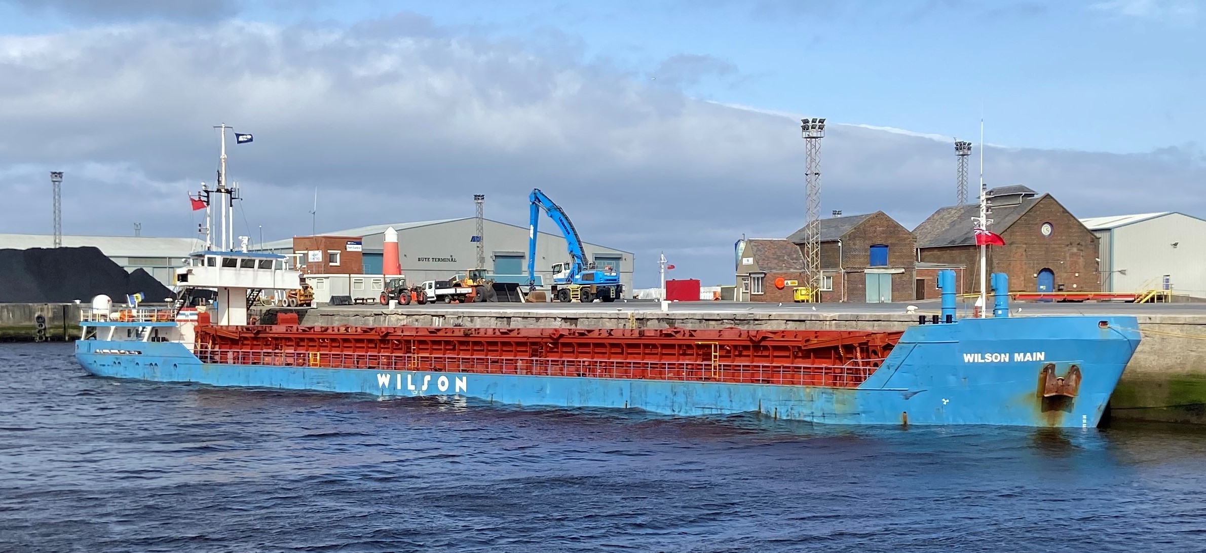  Scottish East Coast - WILSON MAIN          transiting Berwick Coast