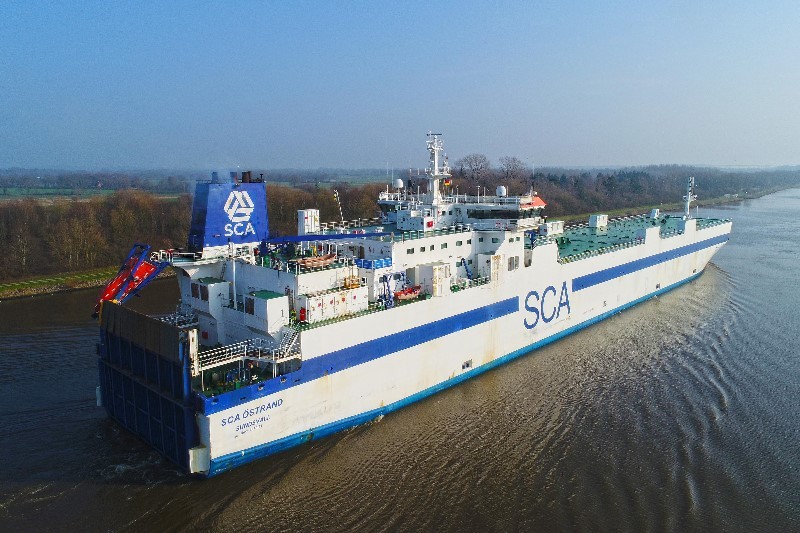 Thames Departure: SCA OSTRAND