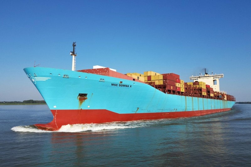 Felixstowe Departure: MSC DOMNA X