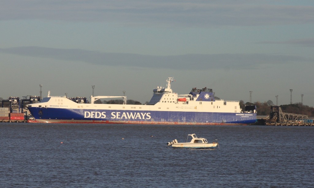 Humber Departure: BRITANNIA SEAWAYS