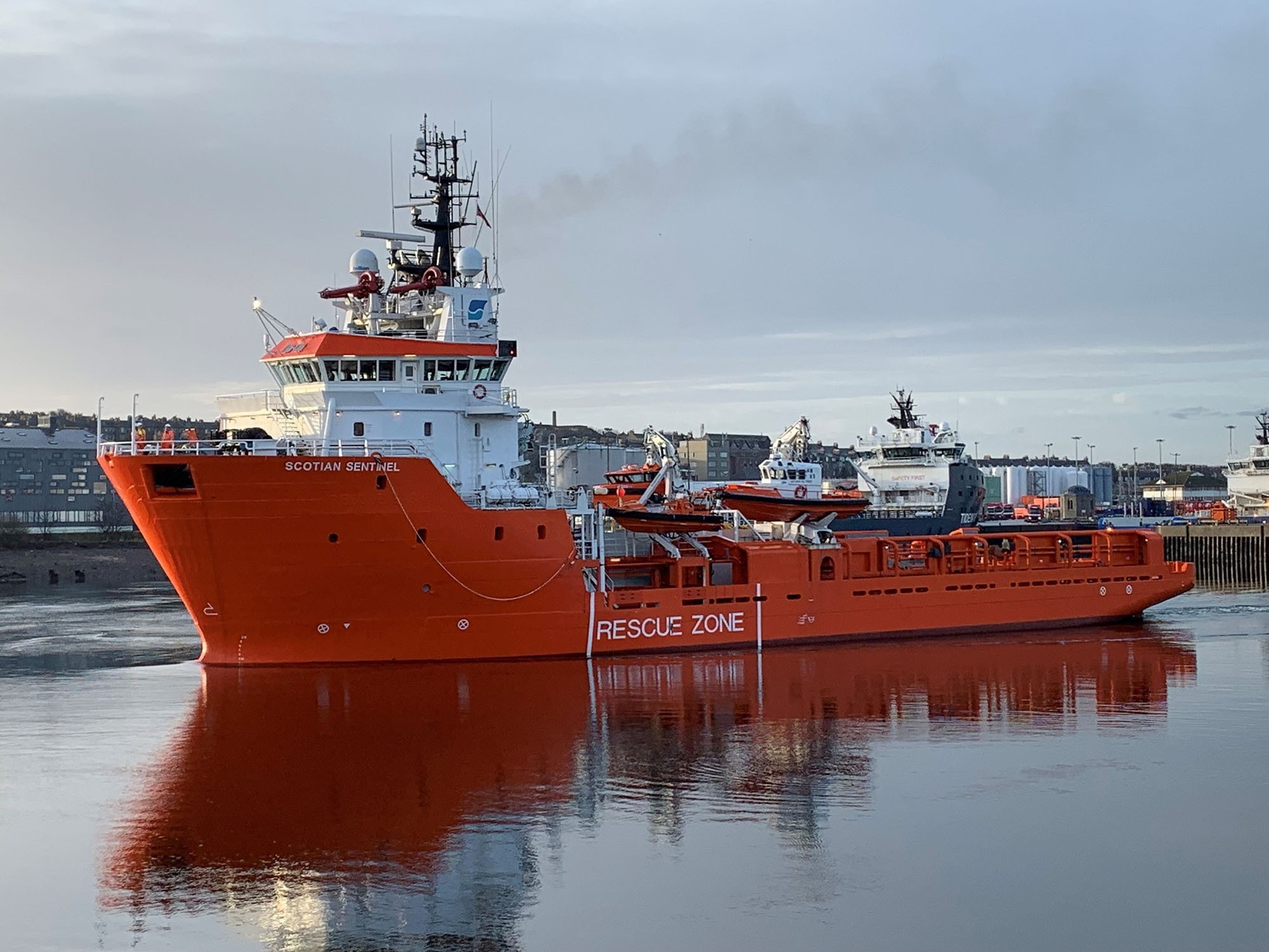  Scottish East Coast - SCOTIAN SENTINEL     transiting Aberdeenshire Coast