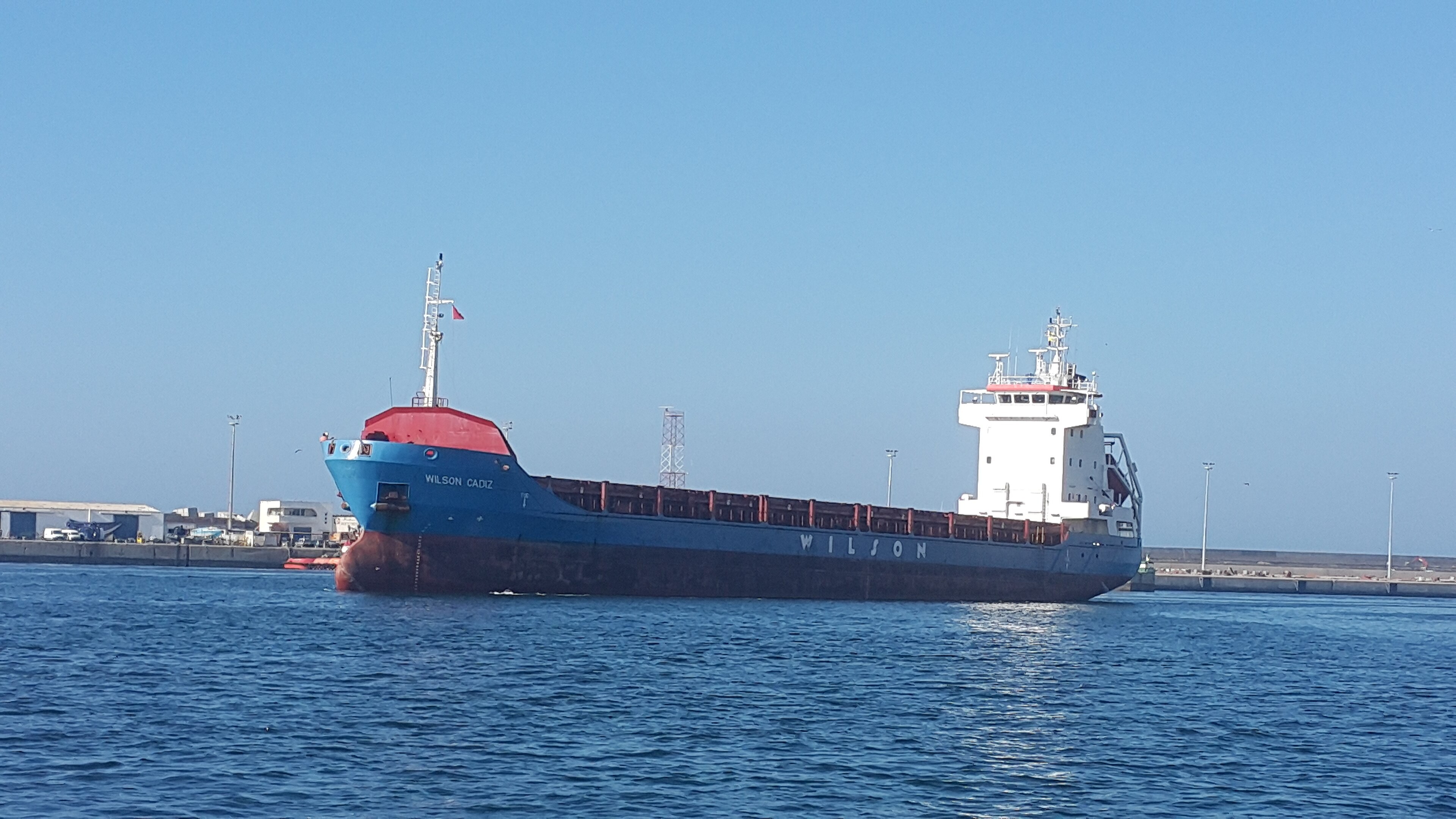  Celtic Sea - WILSON CADIZ         transiting Celtic Sea