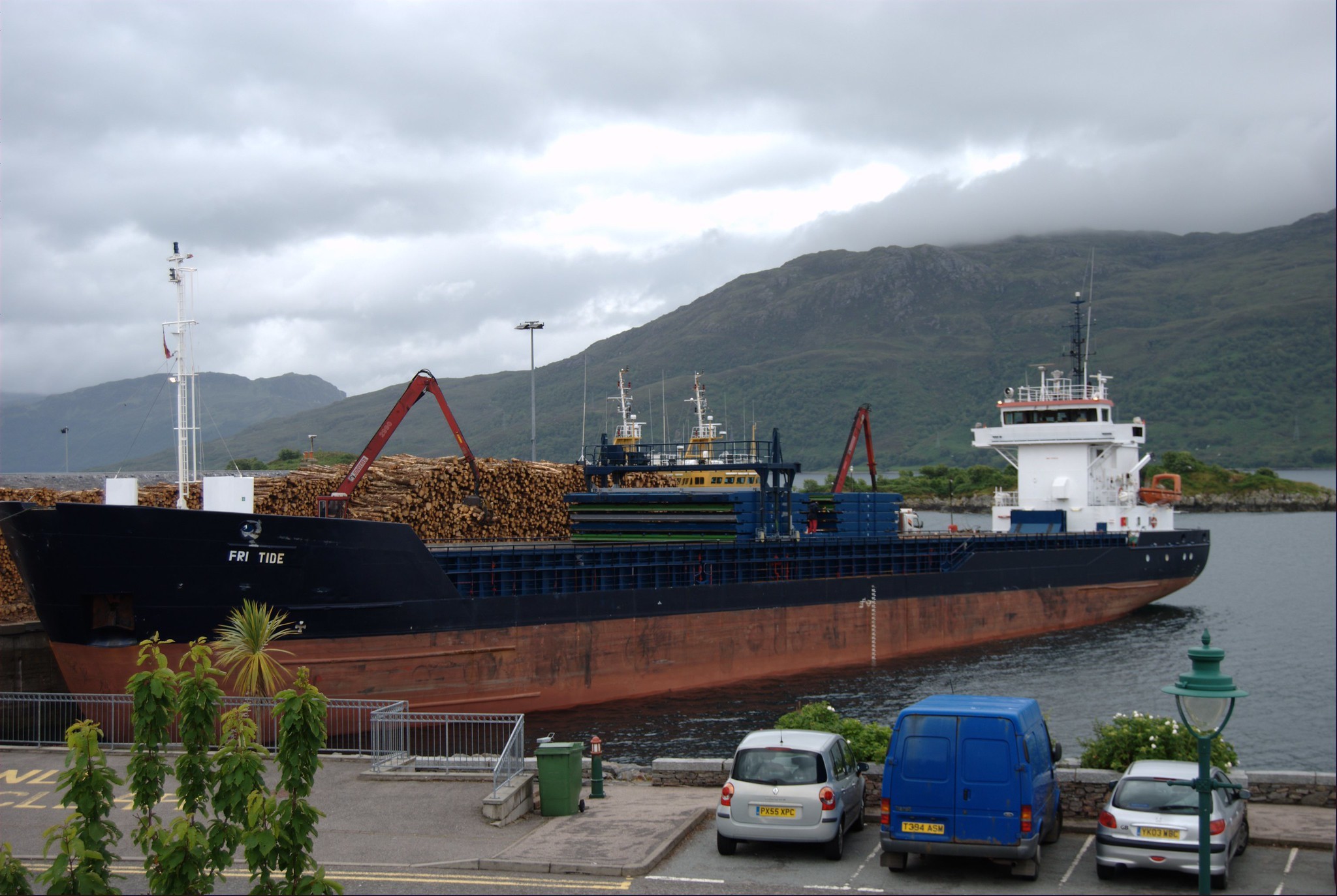 Transit: FRI TIDE entering English South Coast at The Dover Strait