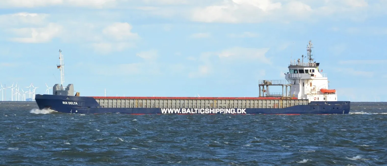  Celtic Sea - RIX DELTA transiting Celtic Sea