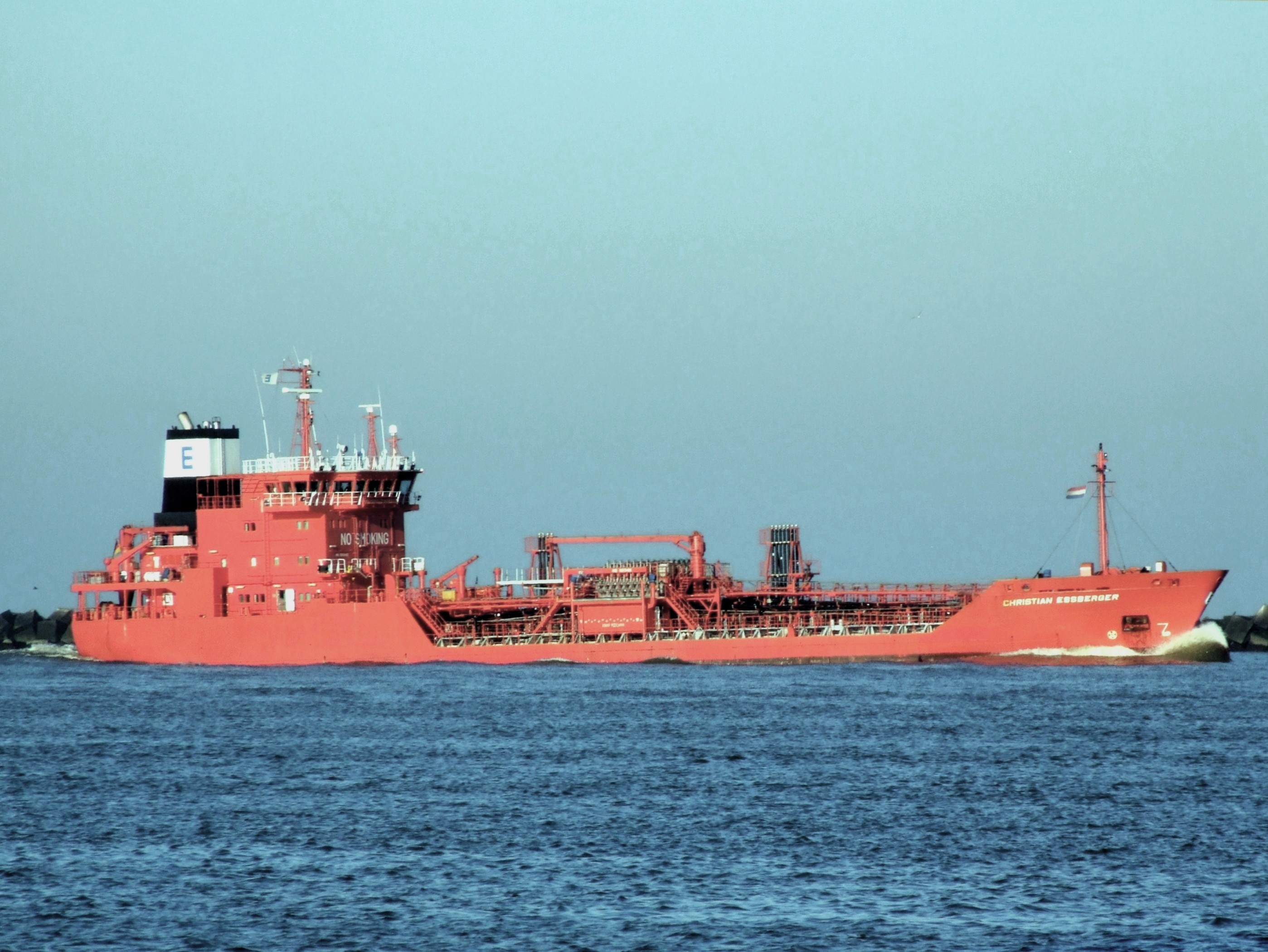 Transit: CHRISTIAN ESSBERGER  entering English South Coast at The Dover Strait
