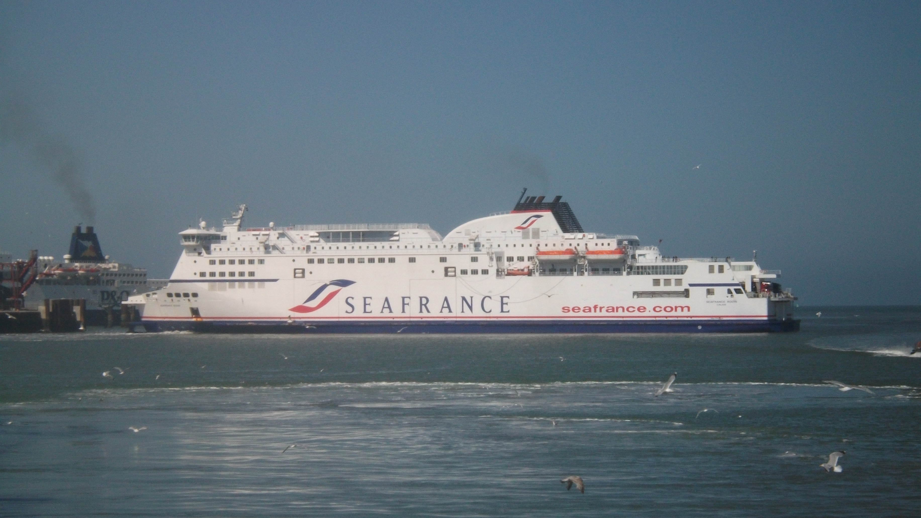 Transit: COTE DES DUNES       entering English South Coast at The Dover Strait