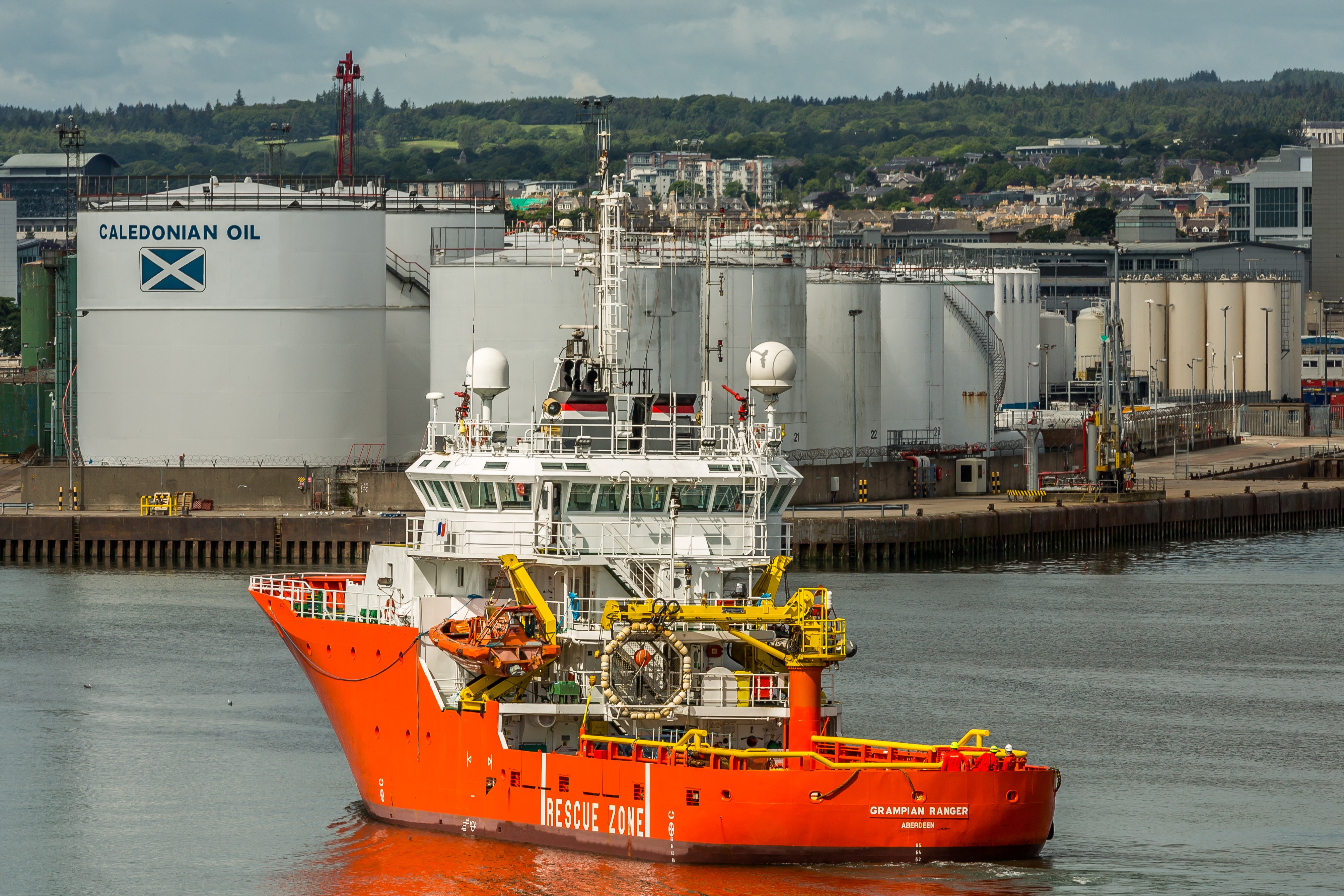  Scottish East Coast - GRAMPIAN RANGER      transiting Aberdeenshire Coast
