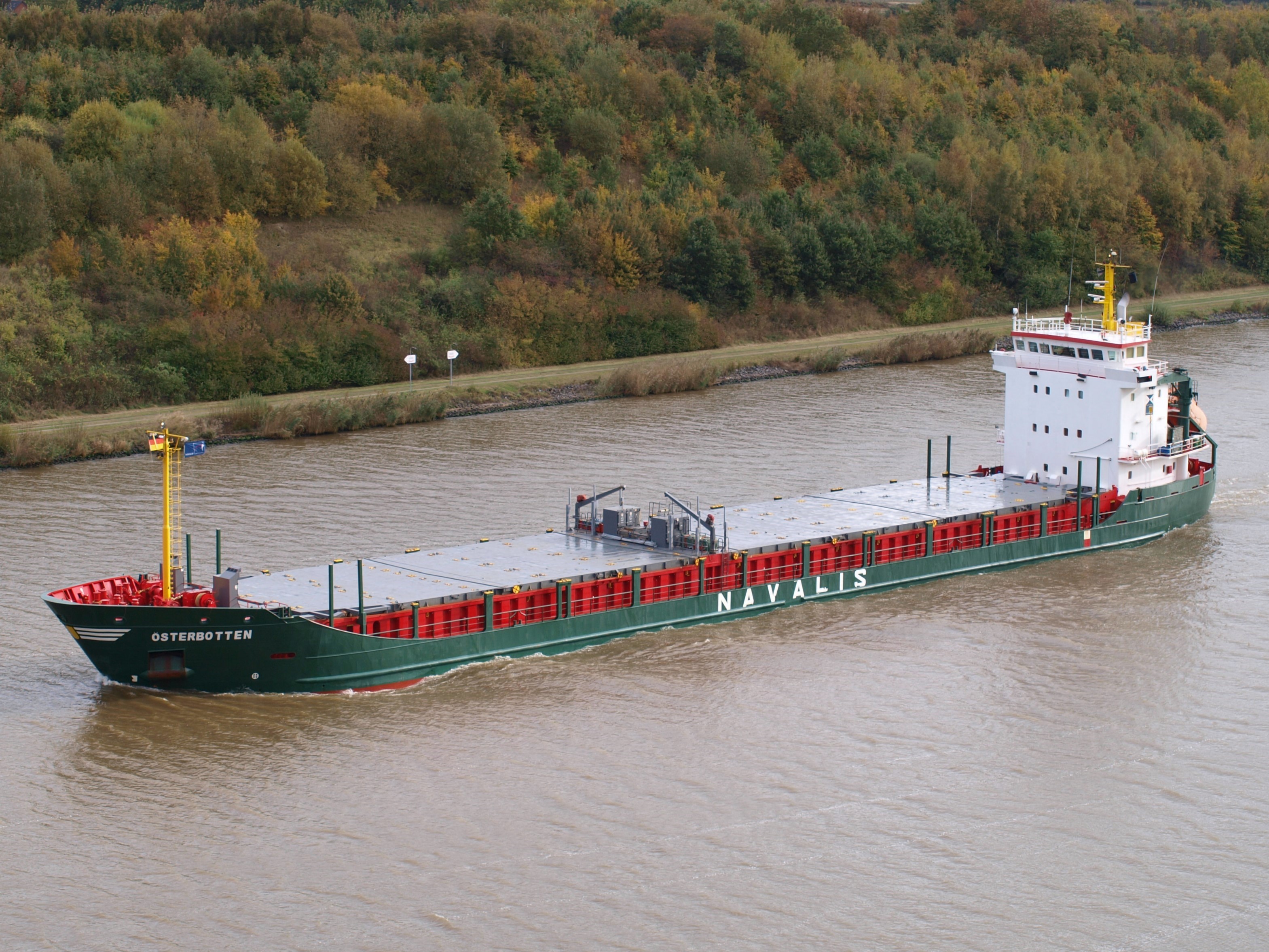 Transit: OSTERBOTTEN          entering English South Coast at The Dover Strait
