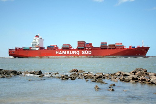 Southampton Departure: MAERSK MONTE LINZOR 