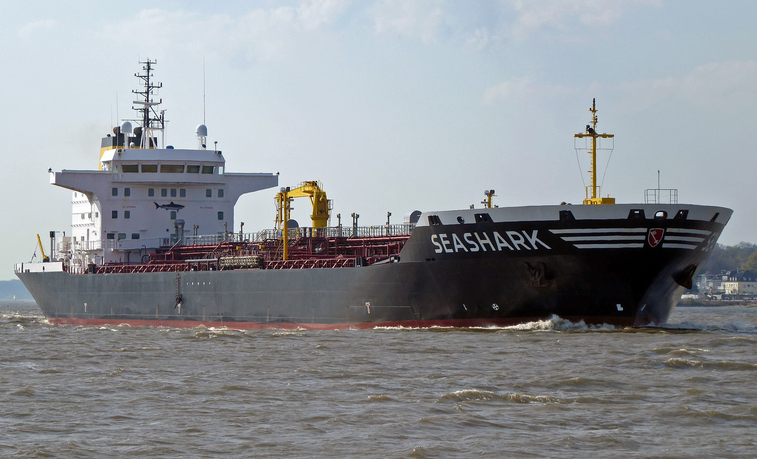 Transit: SEASHARK entering English South Coast at The Dover Strait