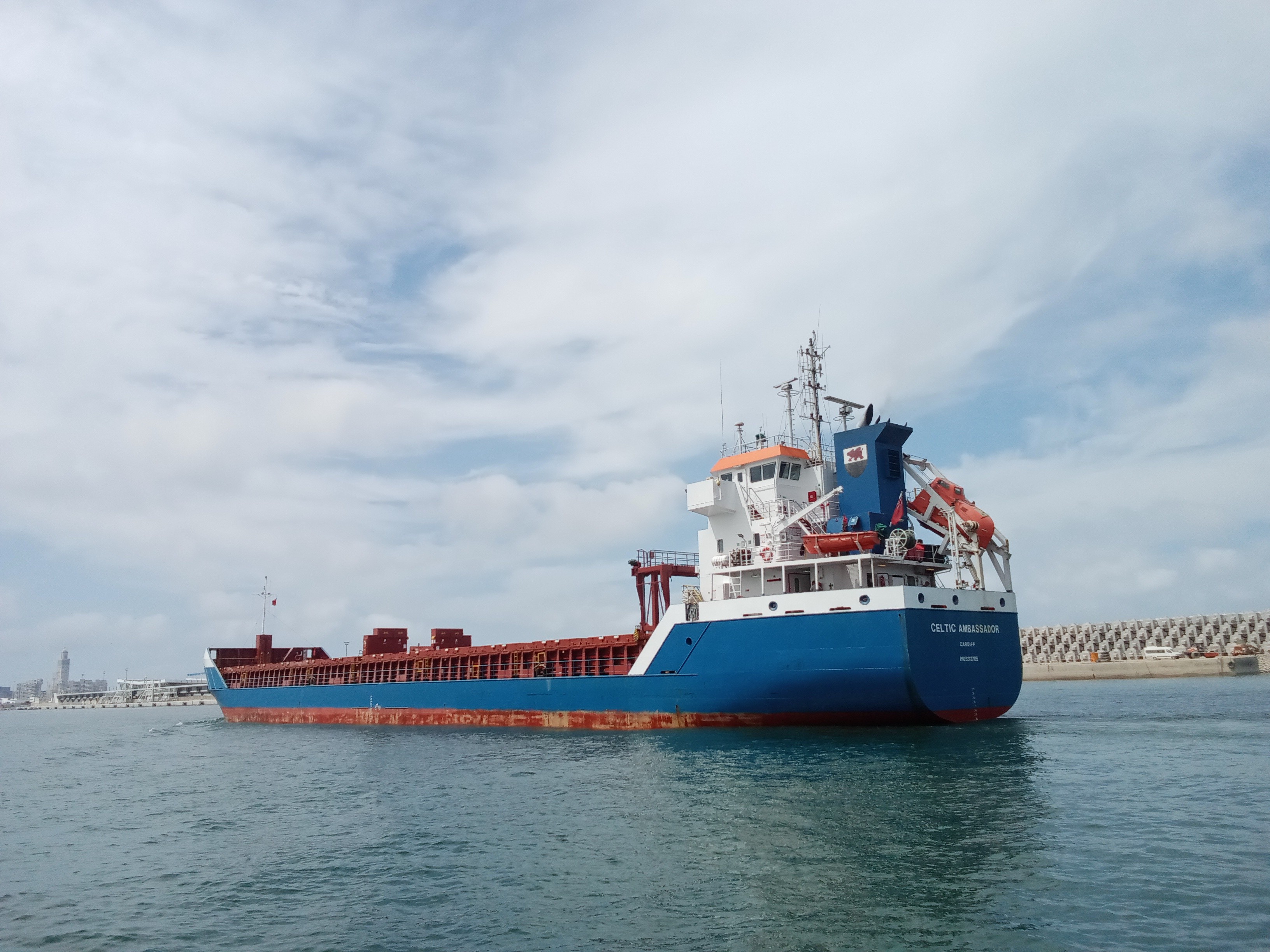  Scottish West Coast - CELTIC AMBASSADOR    transiting Little Minch & Skye