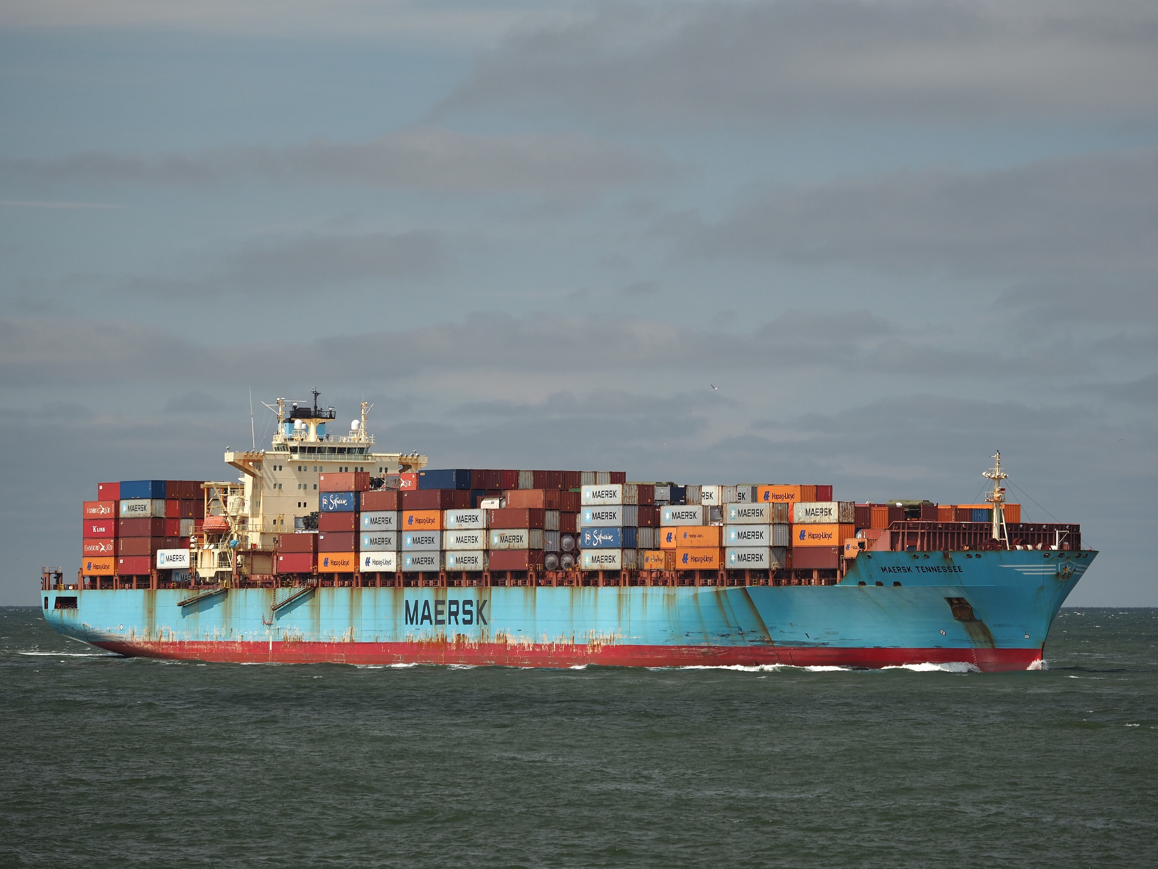  Celtic Sea - MAERSK TENNESSEE transiting Celtic Sea