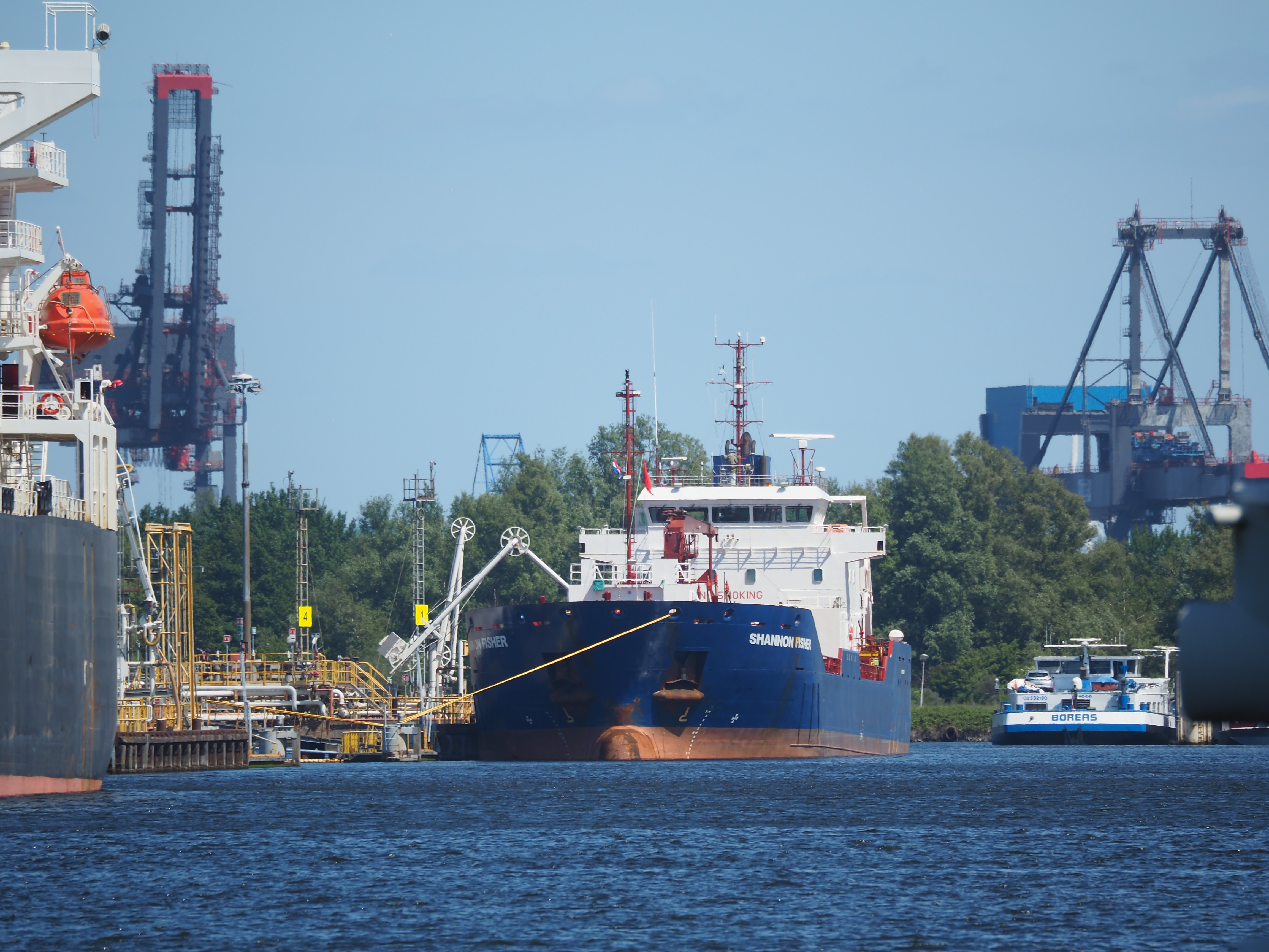  Scottish East Coast - SHANNON FISHER transiting Forth & Tay Coast