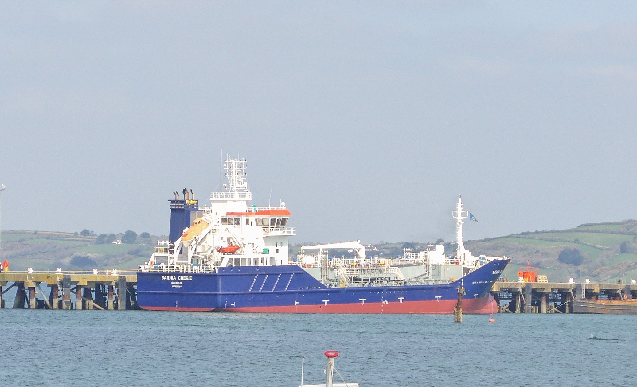  Scottish East Coast - SARNIA CHERIE transiting Berwick Coast