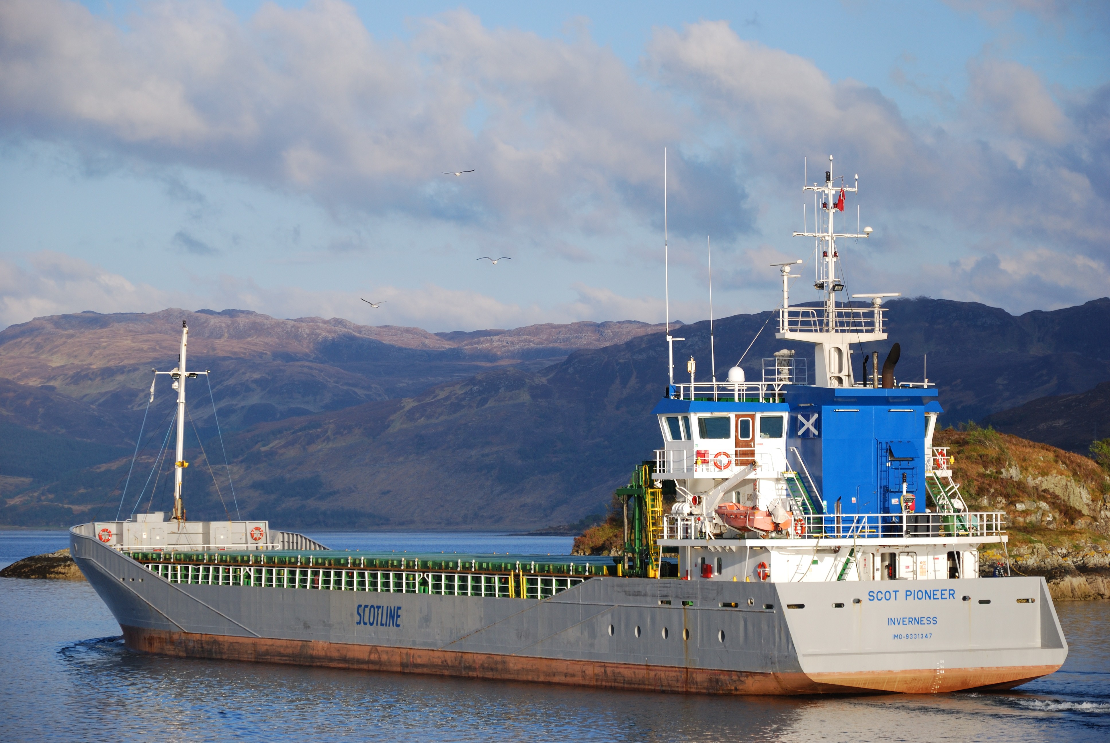  Scottish West Coast - SCOT PIONEER         transiting Sea of the Hebrides