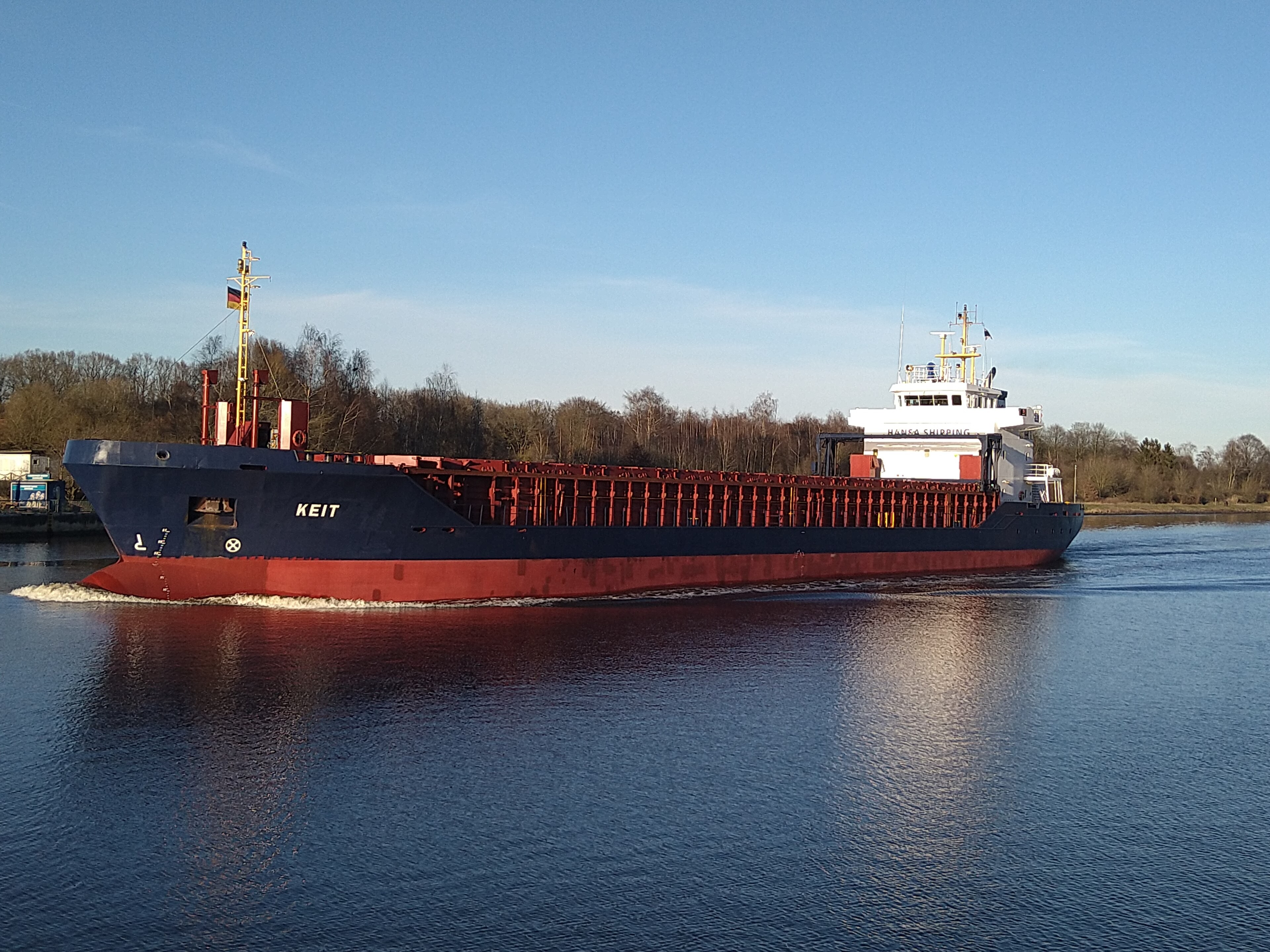 Transit: KEIT entering English South Coast at The Dover Strait