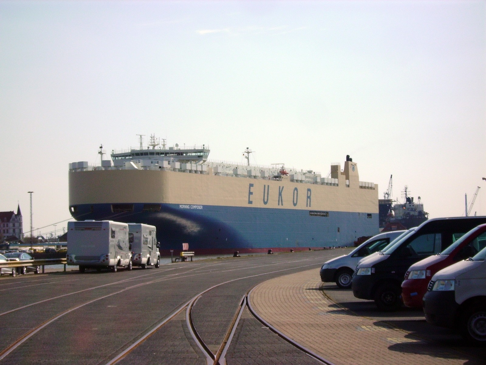 Transit: MORNING COMPOSER     entering English South Coast at The Dover Strait