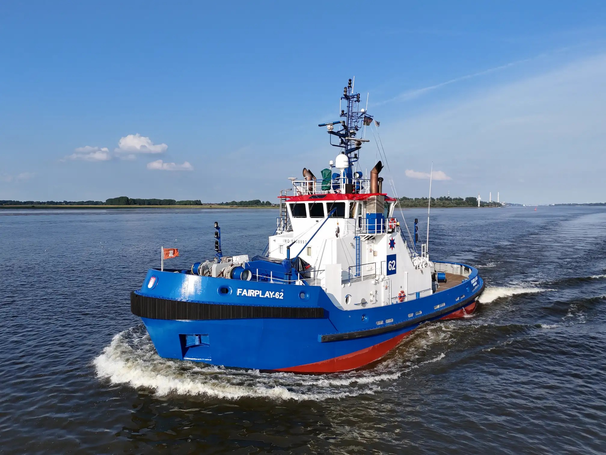  Irish Sea - FAIRPLAY 62 transiting North Channel Belfast