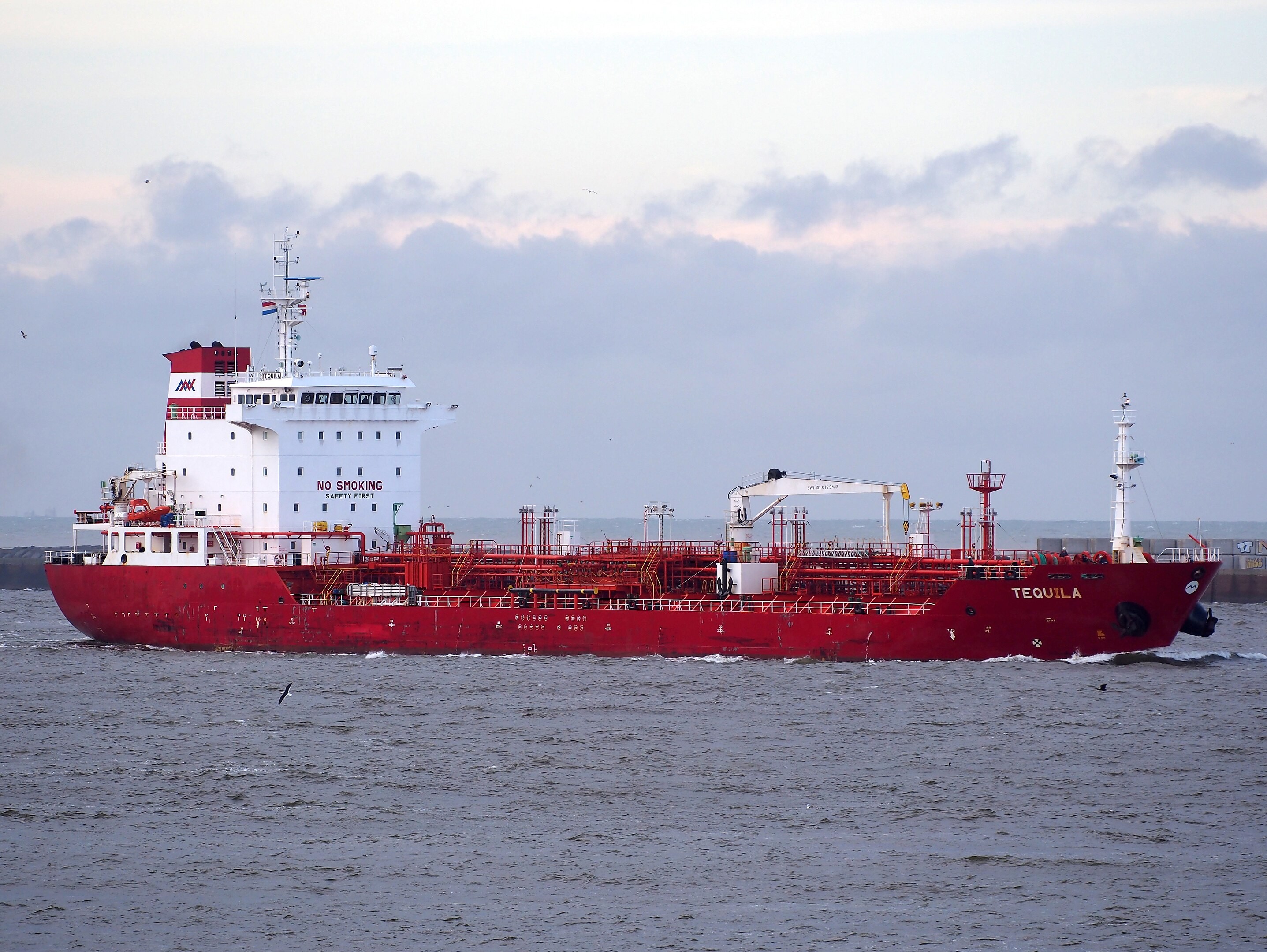 Transit: TEQUILA entering English South Coast at The Dover Strait