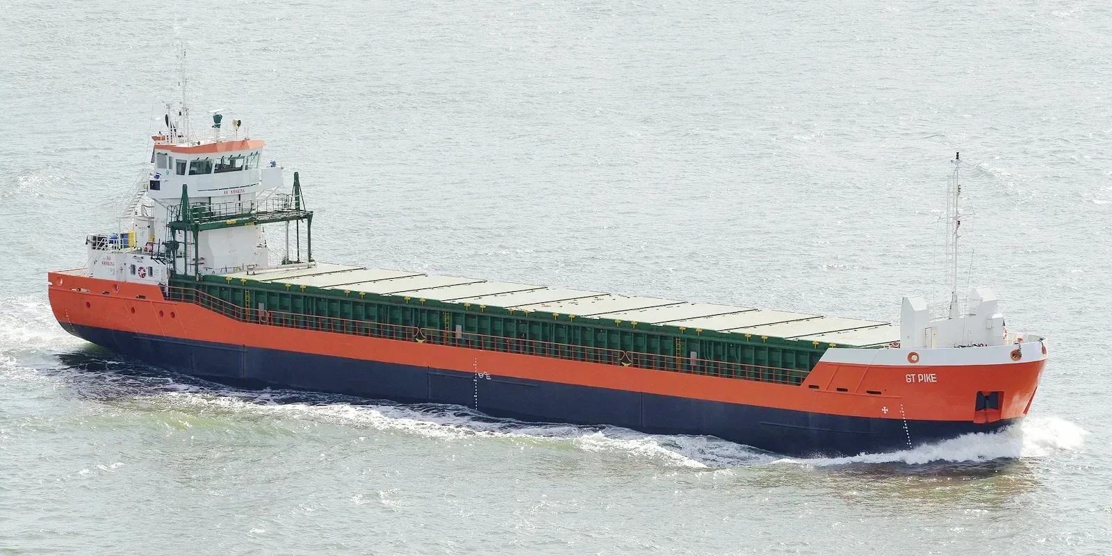 Transit: GT PIKE entering English South Coast at The Dover Strait
