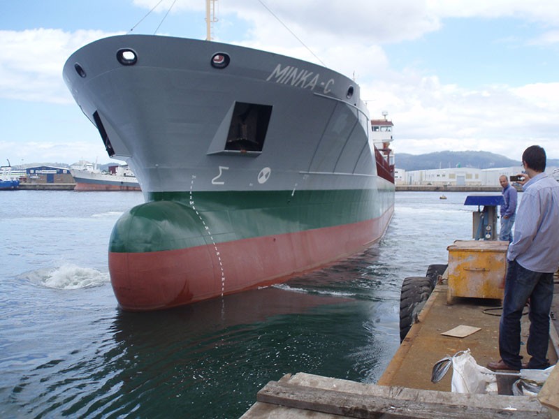 Bristol Channel Departure: MINKA C             