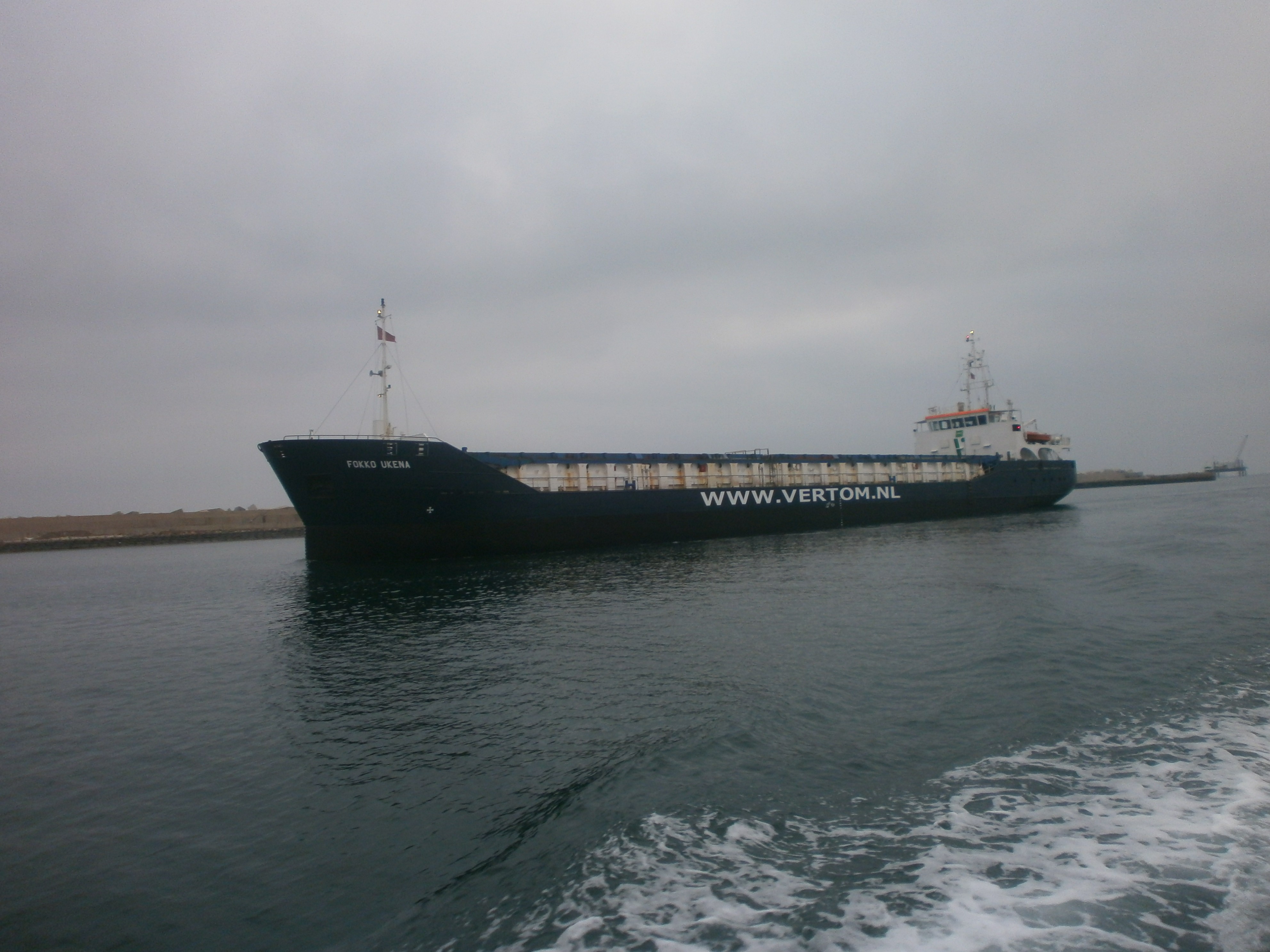 Transit: FOKKO UKENA          entering English South Coast at The Dover Strait