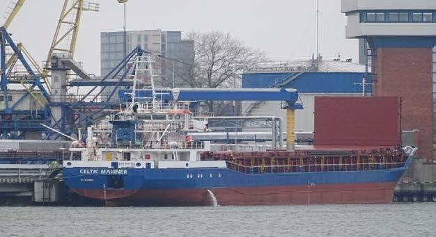  Irish Sea - CELTIC MARINER       transiting North Channel Belfast