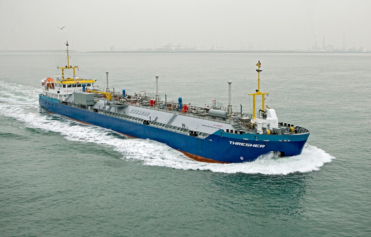Transit: THRESHER entering English South Coast at The Dover Strait