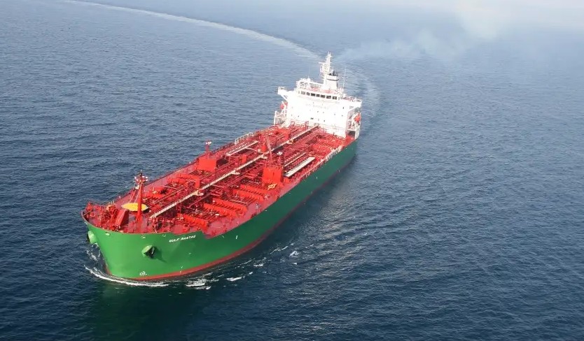 Transit: GULF MUTTRAH         entering English South Coast at The Dover Strait